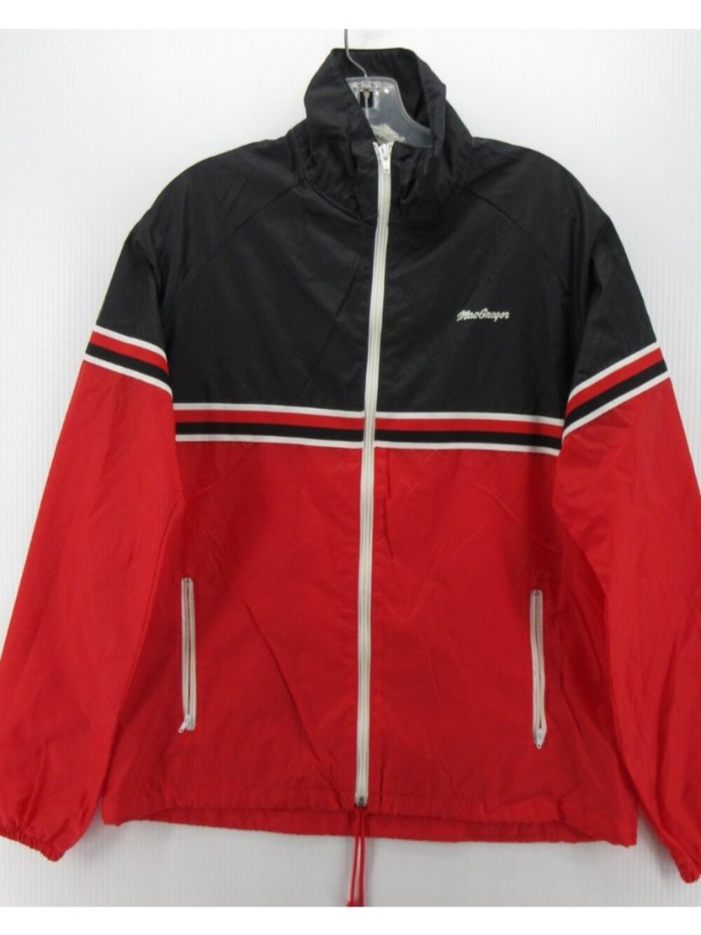 VINTAGE McGregor Jacket Medium Windbreaker Coat Colorblock Vented Japan*